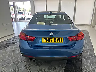 Used 2017 BMW 4 Series M Sport Blue - Interior and Exterior details 7