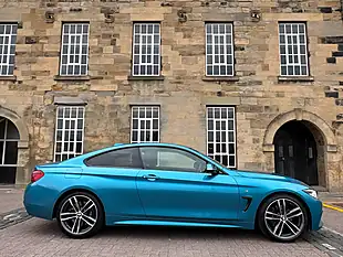 Used 2017 BMW 4 Series M Sport Blue - Interior and Exterior details 10
