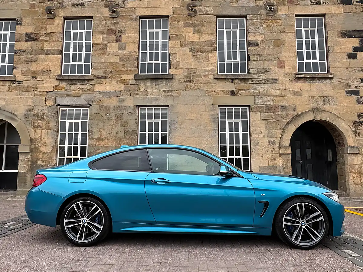Used 2017 BMW 4 Series M Sport Blue - Interior and Exterior details 12
