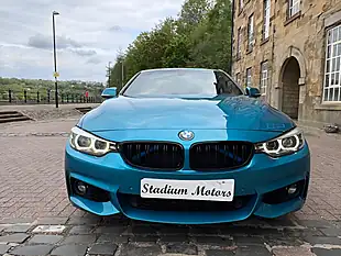 Used 2017 BMW 4 Series M Sport Blue - Interior and Exterior details 14
