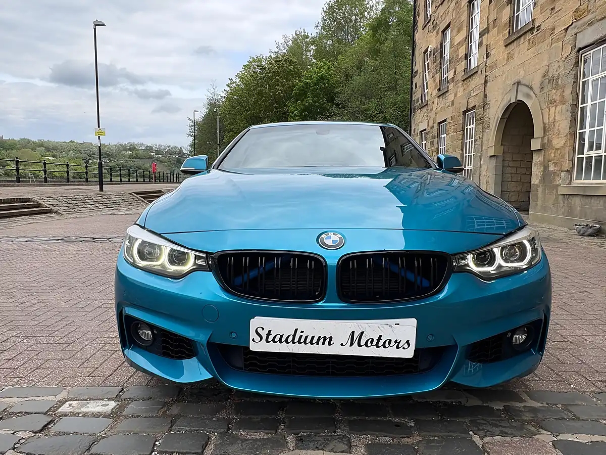 Used 2017 BMW 4 Series M Sport Blue - Interior and Exterior details 14