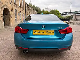 Used 2017 BMW 4 Series M Sport Blue - Interior and Exterior details 15