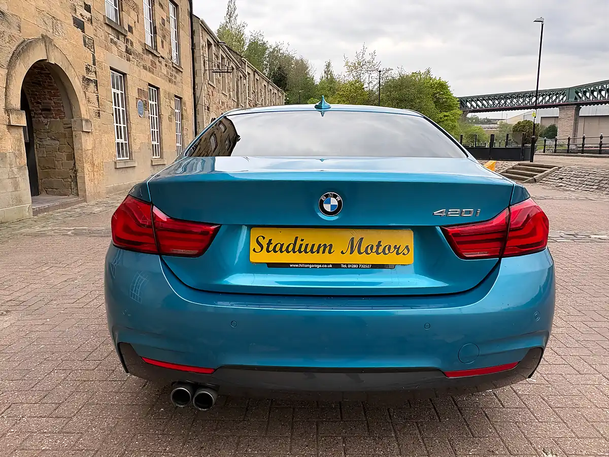 Used 2017 BMW 4 Series M Sport Blue - Interior and Exterior details 15