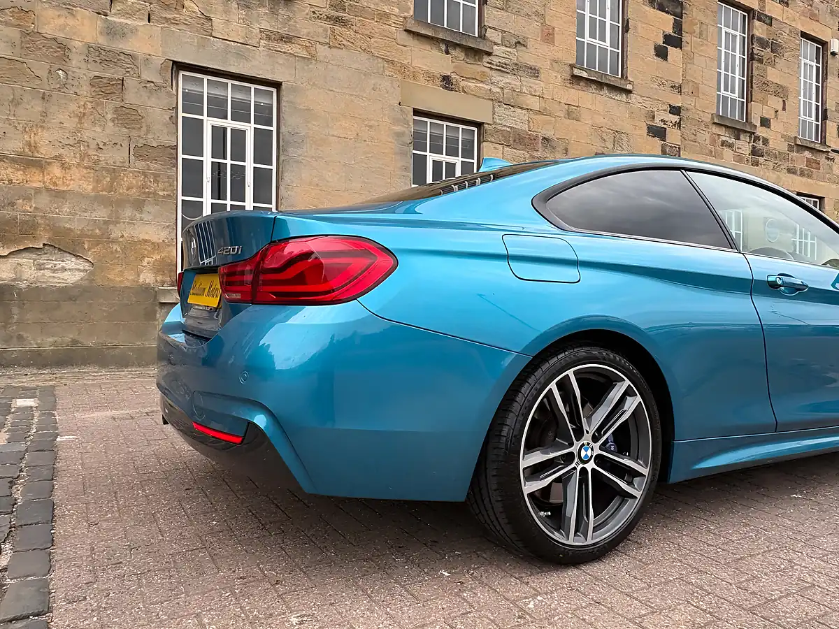 Used 2017 BMW 4 Series M Sport Blue - Interior and Exterior details 16