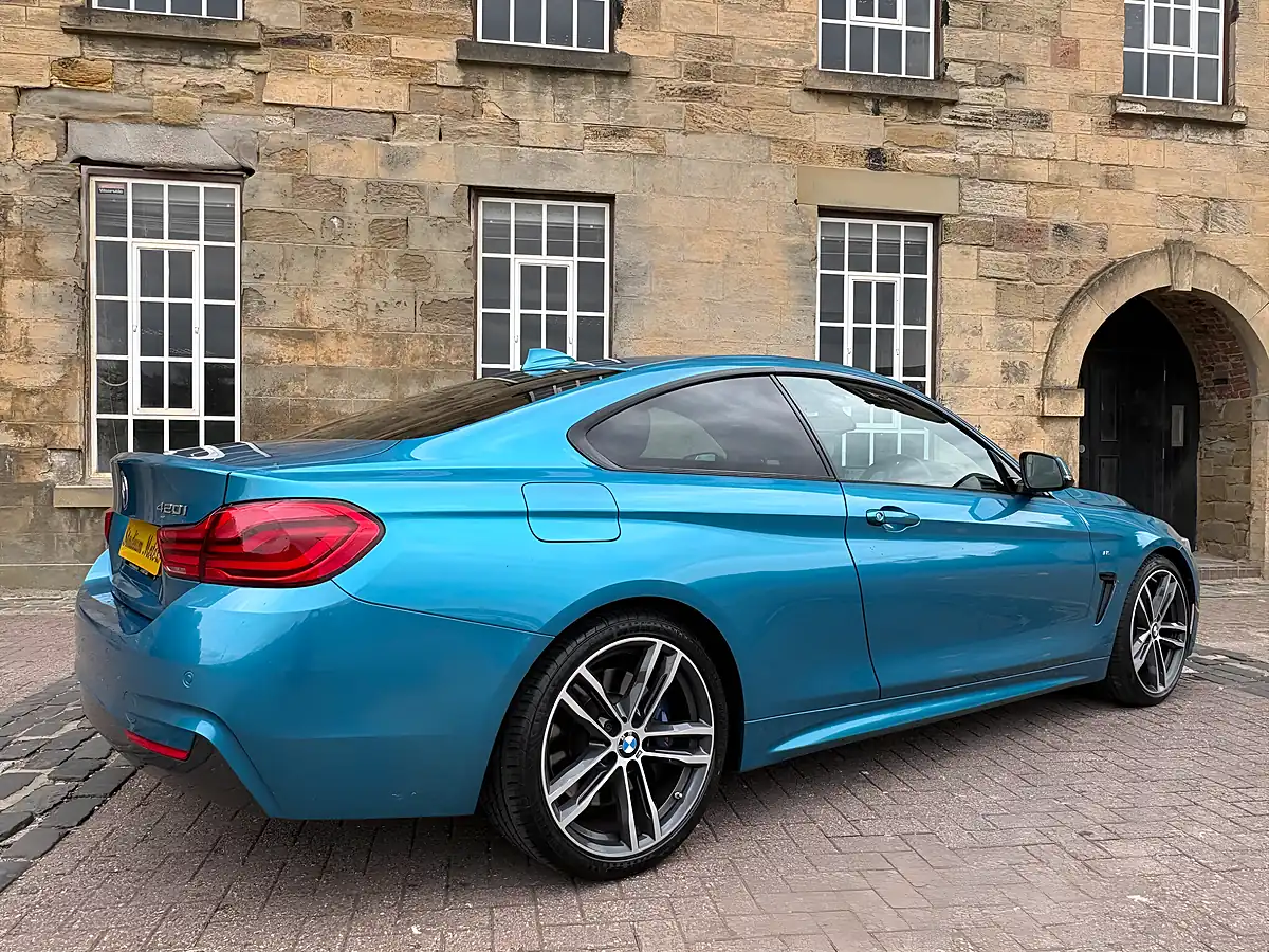 Used 2017 BMW 4 Series M Sport Blue - Interior and Exterior details 17