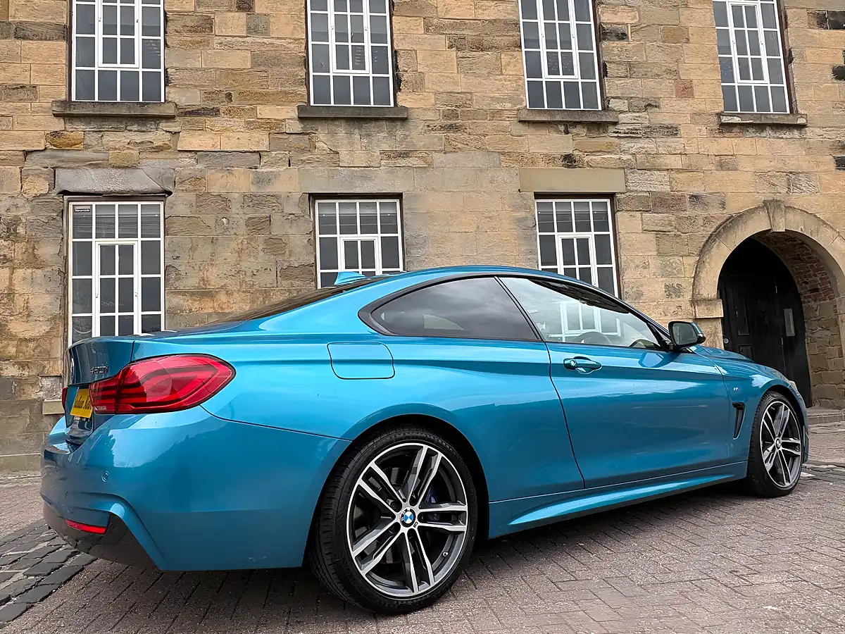 Used 2017 BMW 4 Series M Sport Blue - Interior and Exterior details 18