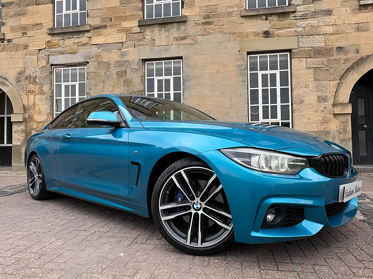 Used 2017 BMW 4 Series M Sport Blue - Interior and Exterior details 3
