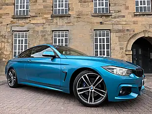 Used 2017 BMW 4 Series M Sport Blue - Interior and Exterior details 4