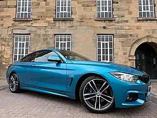 Used 2017 BMW 4 Series M Sport Blue - Interior and Exterior details 5