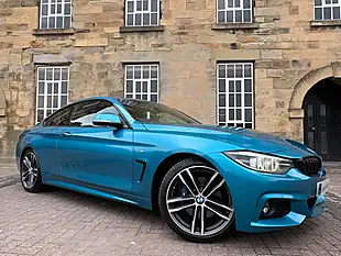 Used 2017 BMW 4 Series M Sport Blue - Interior and Exterior details 6