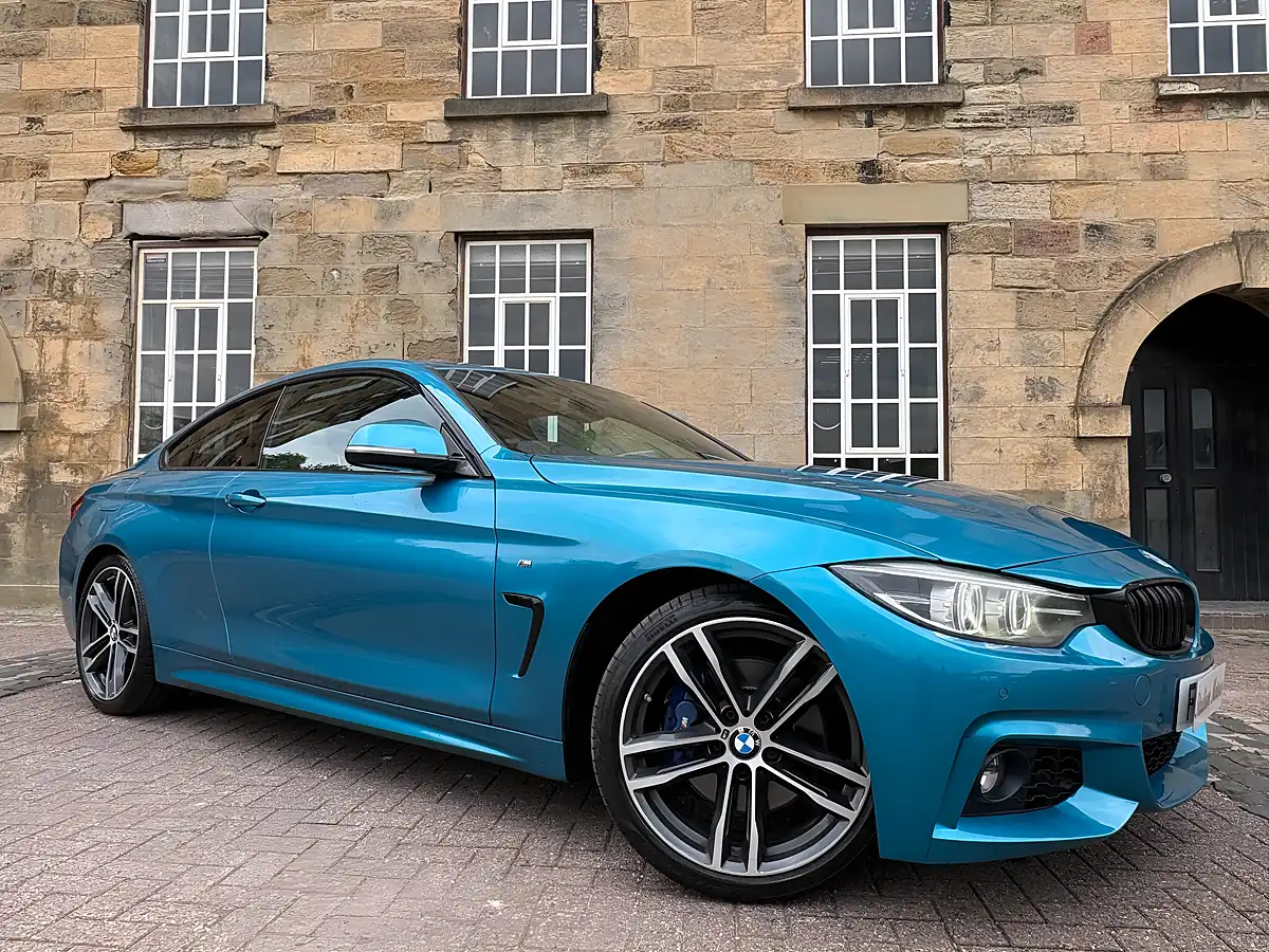 Used 2017 BMW 4 Series M Sport Blue - Interior and Exterior details 6