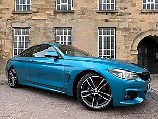 Used 2017 BMW 4 Series M Sport Blue - Interior and Exterior details 7