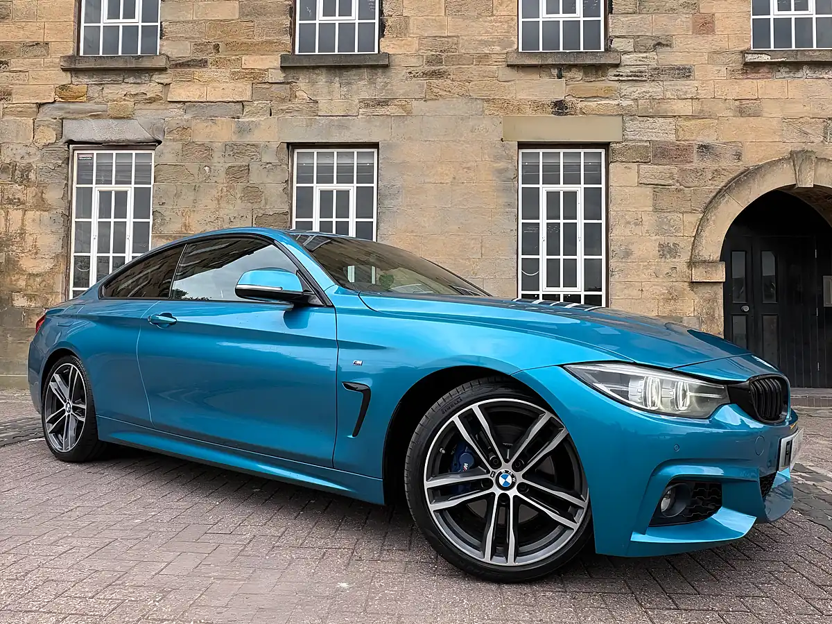 Used 2017 BMW 4 Series M Sport Blue - Interior and Exterior details 7