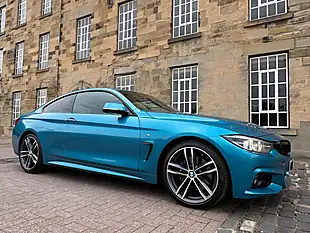 Used 2017 BMW 4 Series M Sport Blue - Interior and Exterior details 8