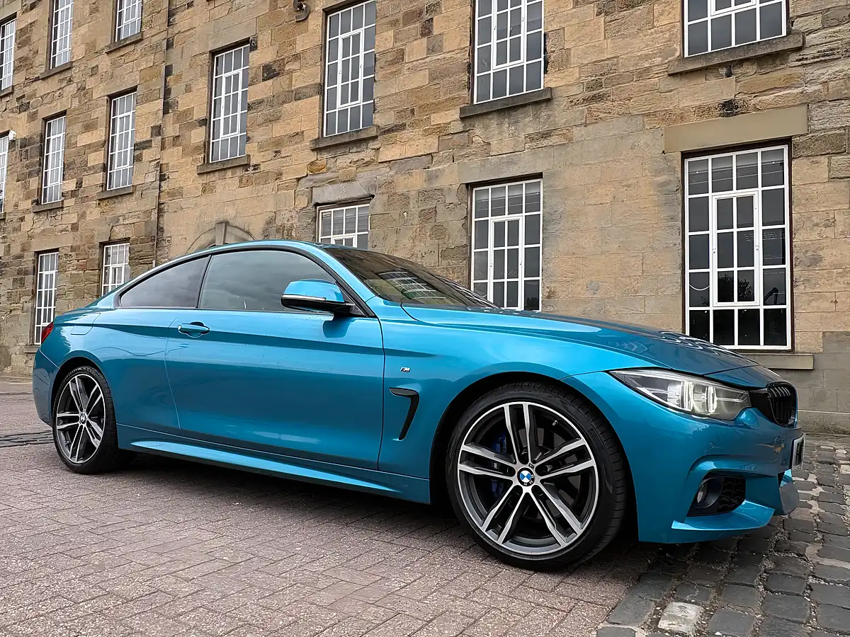 Used 2017 BMW 4 Series M Sport Blue - Interior and Exterior details 8