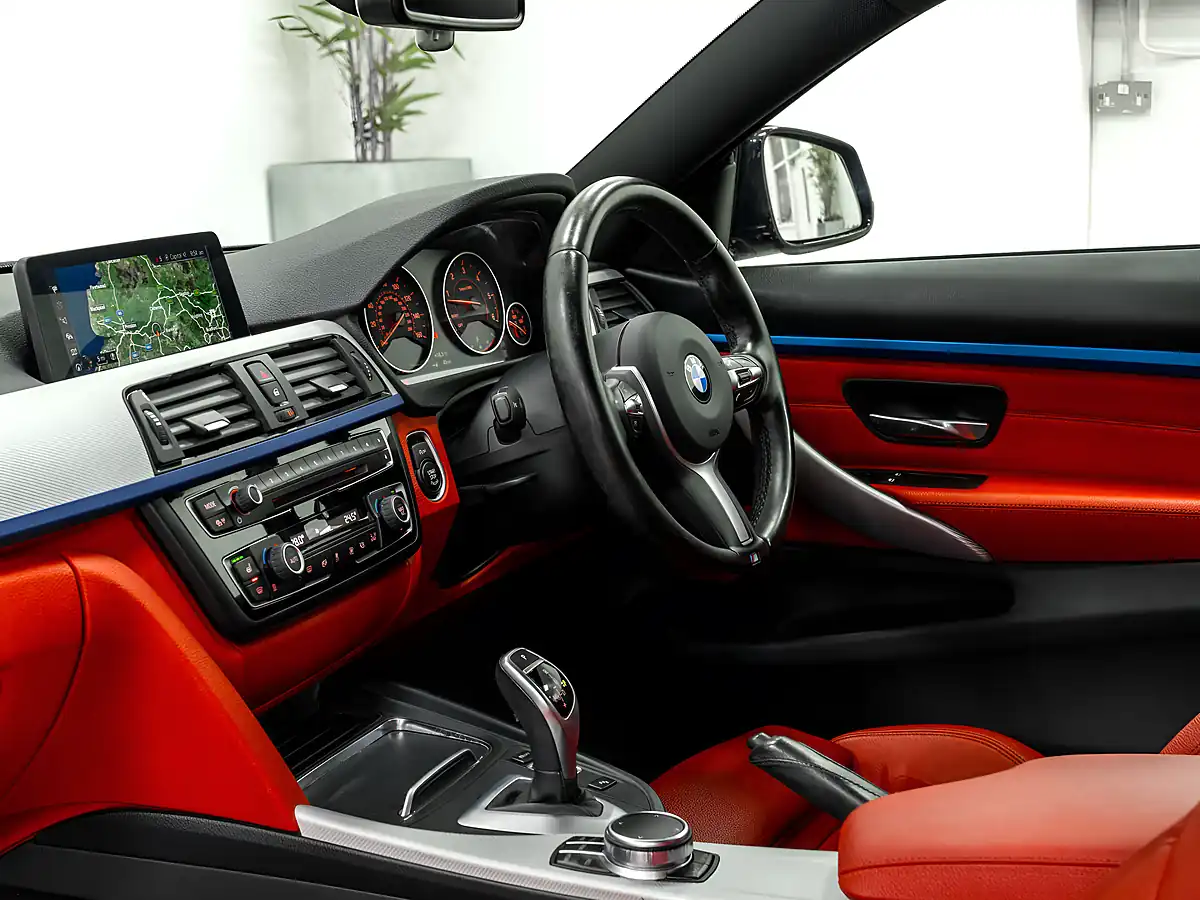 Used 2017 BMW 4 Series M Sport Coupe Black Sapphire - Interior and Exterior details 17