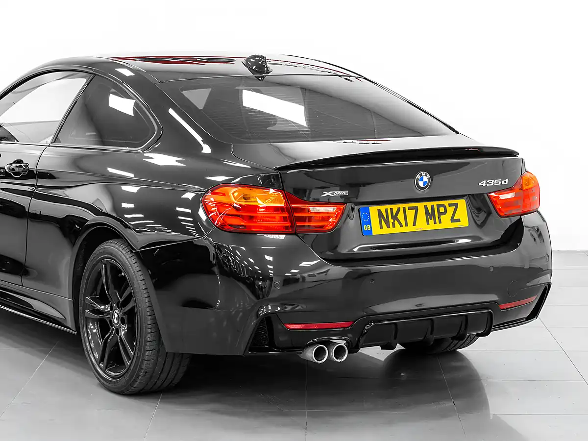 Used 2017 BMW 4 Series M Sport Coupe Black Sapphire - Interior and Exterior details 8