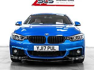 Used 2017 BMW 4 Series M Sport Estoril Blue - Interior and Exterior details 6