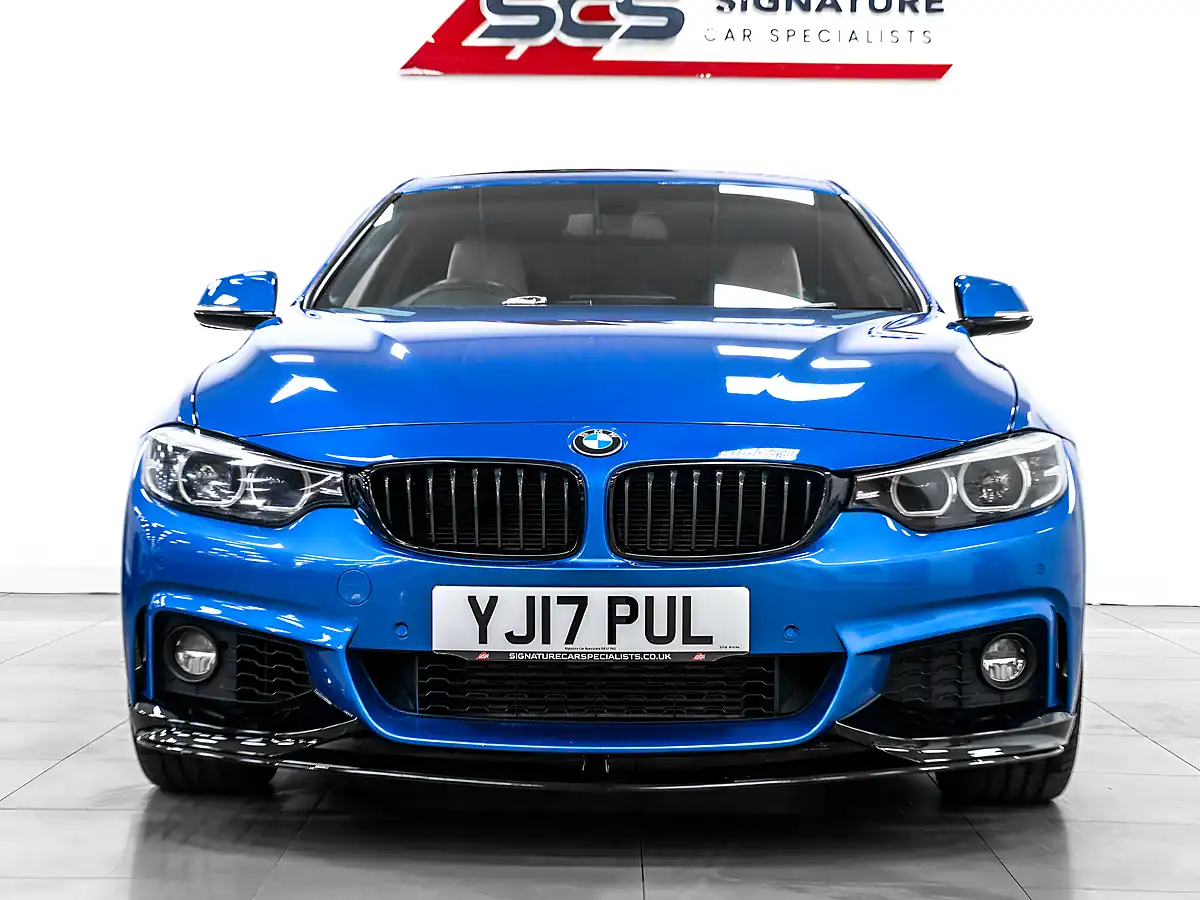 Used 2017 BMW 4 Series M Sport Estoril Blue - Interior and Exterior details 6