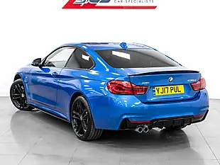 Used 2017 BMW 4 Series M Sport Estoril Blue - Interior and Exterior details 9
