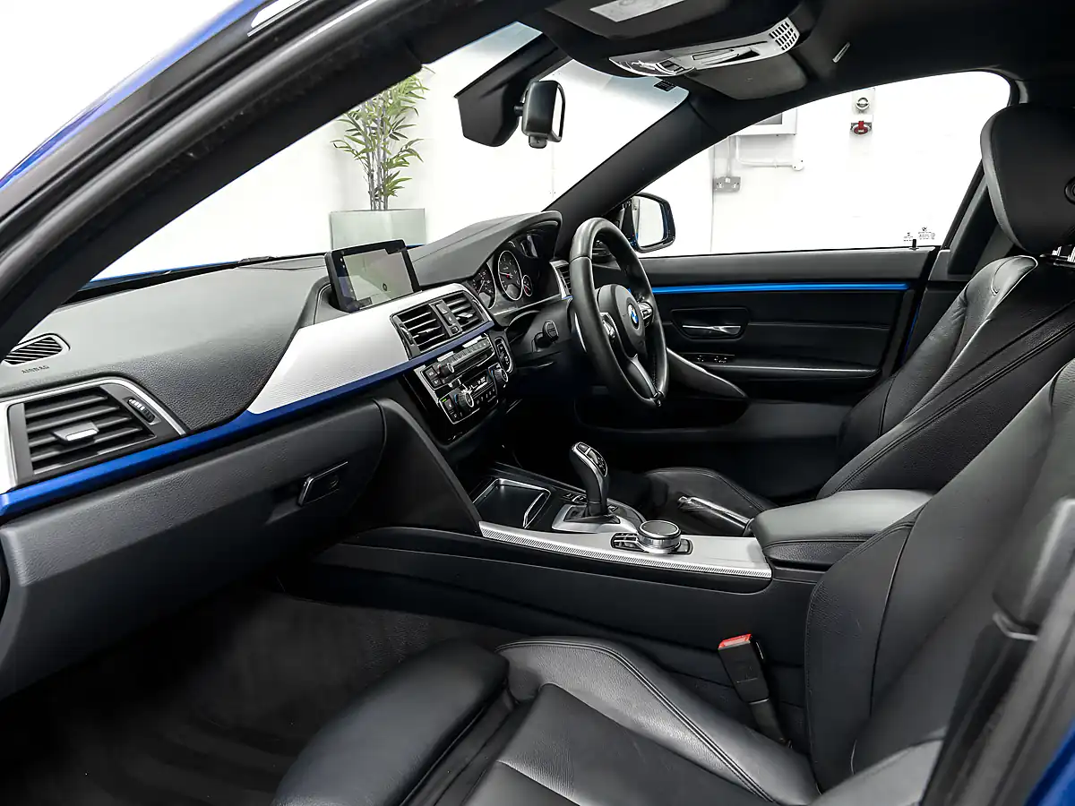 Used 2017 BMW 4 Series M Sport Estoril Blue - Interior and Exterior details 13