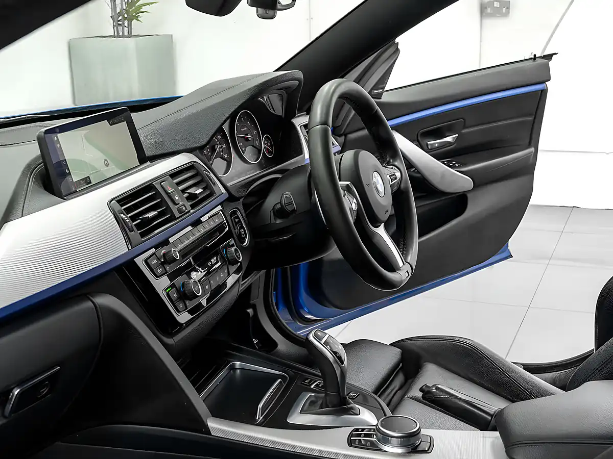 Used 2017 BMW 4 Series M Sport Estoril Blue - Interior and Exterior details 17
