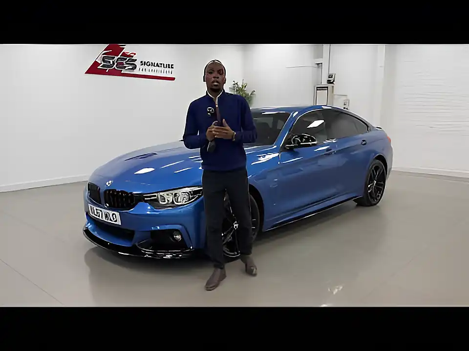 Used 2017 BMW 4 Series M Sport Estoril Blue - Interior and Exterior details 20