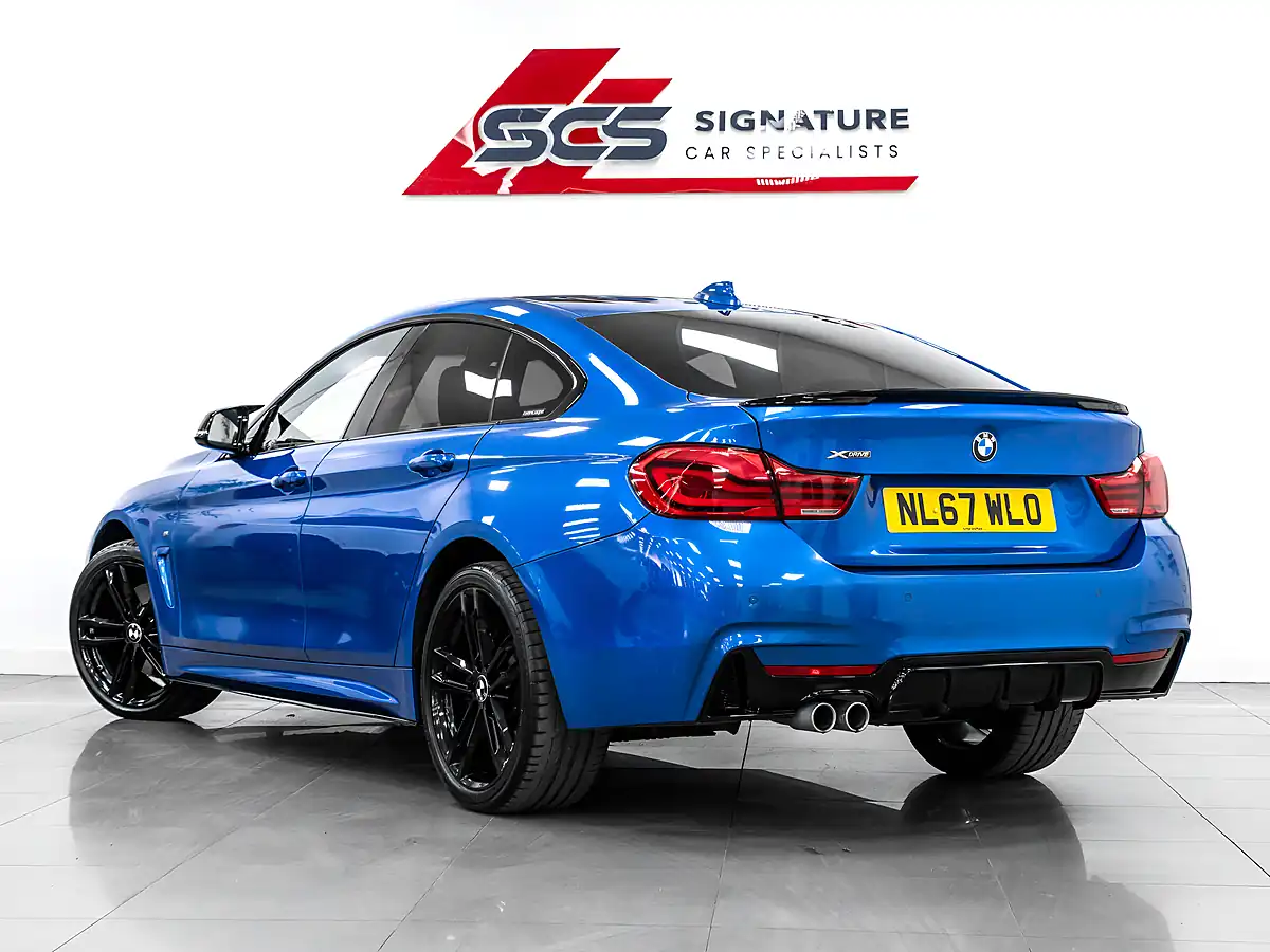 Used 2017 BMW 4 Series M Sport Estoril Blue - Interior and Exterior details 4