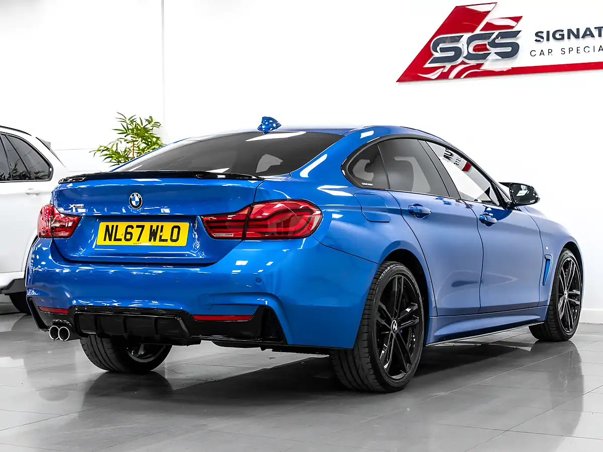 Used 2017 BMW 4 Series M Sport Estoril Blue - Interior and Exterior details 5