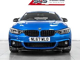 Used 2017 BMW 4 Series M Sport Estoril Blue - Interior and Exterior details 6