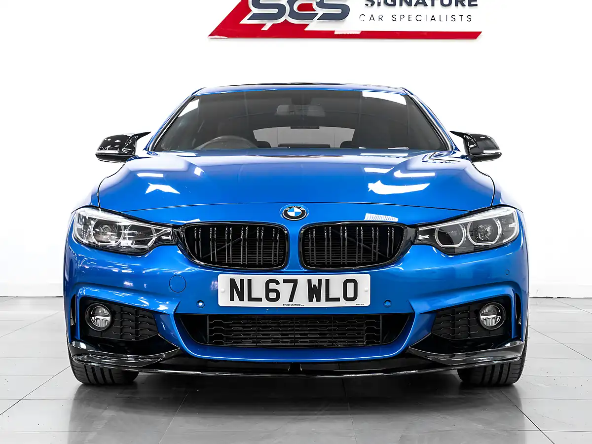 Used 2017 BMW 4 Series M Sport Estoril Blue - Interior and Exterior details 6
