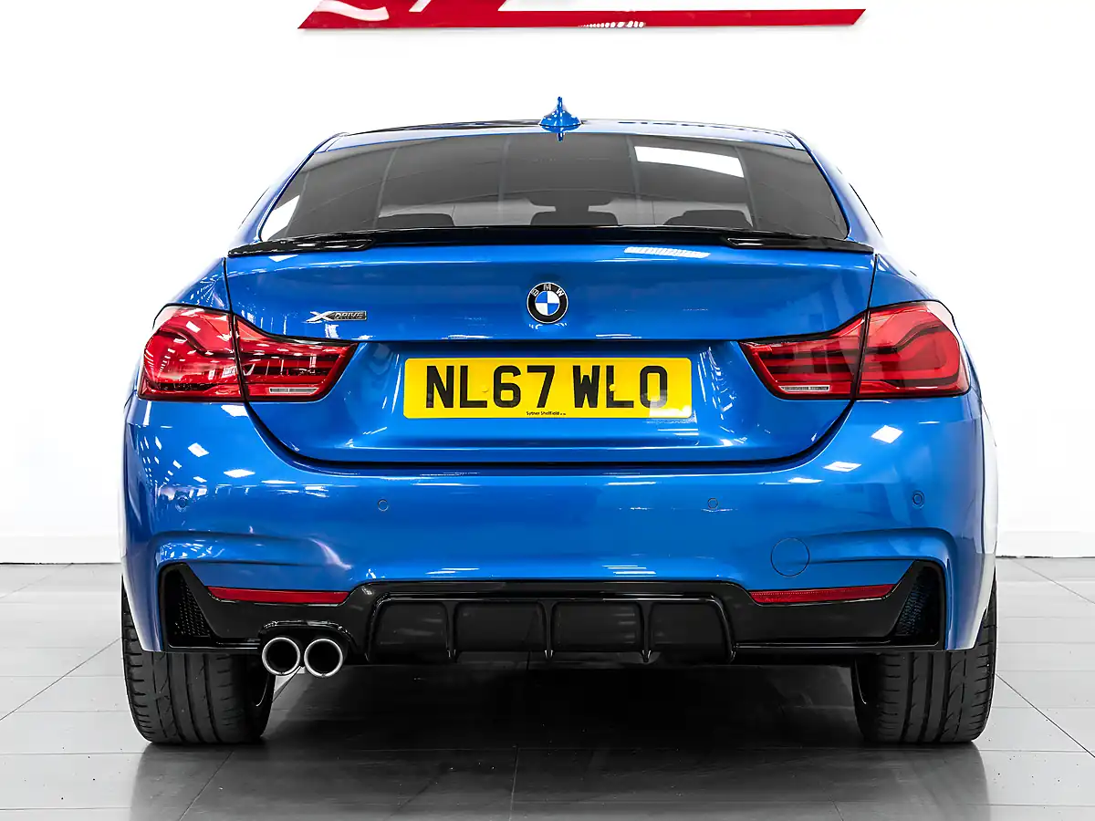 Used 2017 BMW 4 Series M Sport Estoril Blue - Interior and Exterior details 7