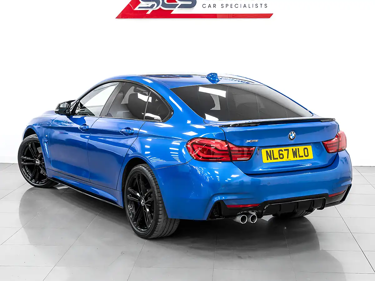 Used 2017 BMW 4 Series M Sport Estoril Blue - Interior and Exterior details 9