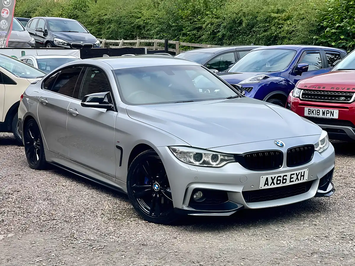 Used 2017 BMW 4 Series M Sport Silver - Front View