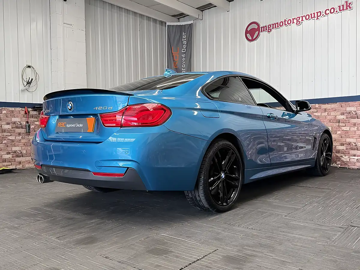 Used 2017 BMW 4 Series M Sport Snapper Rocks Blue - Interior and Exterior details 17