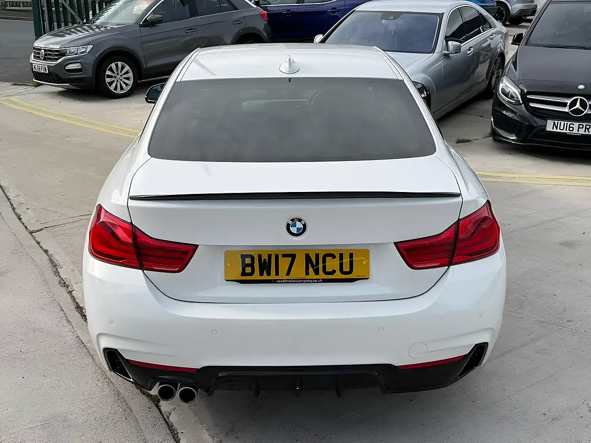 Used 2017 BMW 4 Series M Sport White - Interior and Exterior details 9