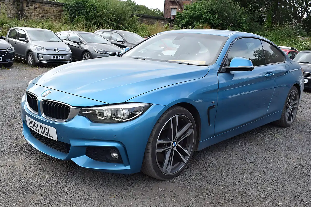 Used 2017 BMW 440i M Sport Blue - Interior and Exterior details 11