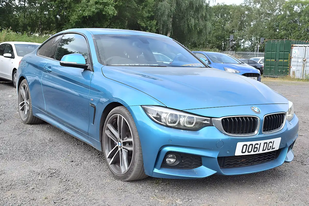 Used 2017 BMW 440i M Sport Blue - Interior and Exterior details 2