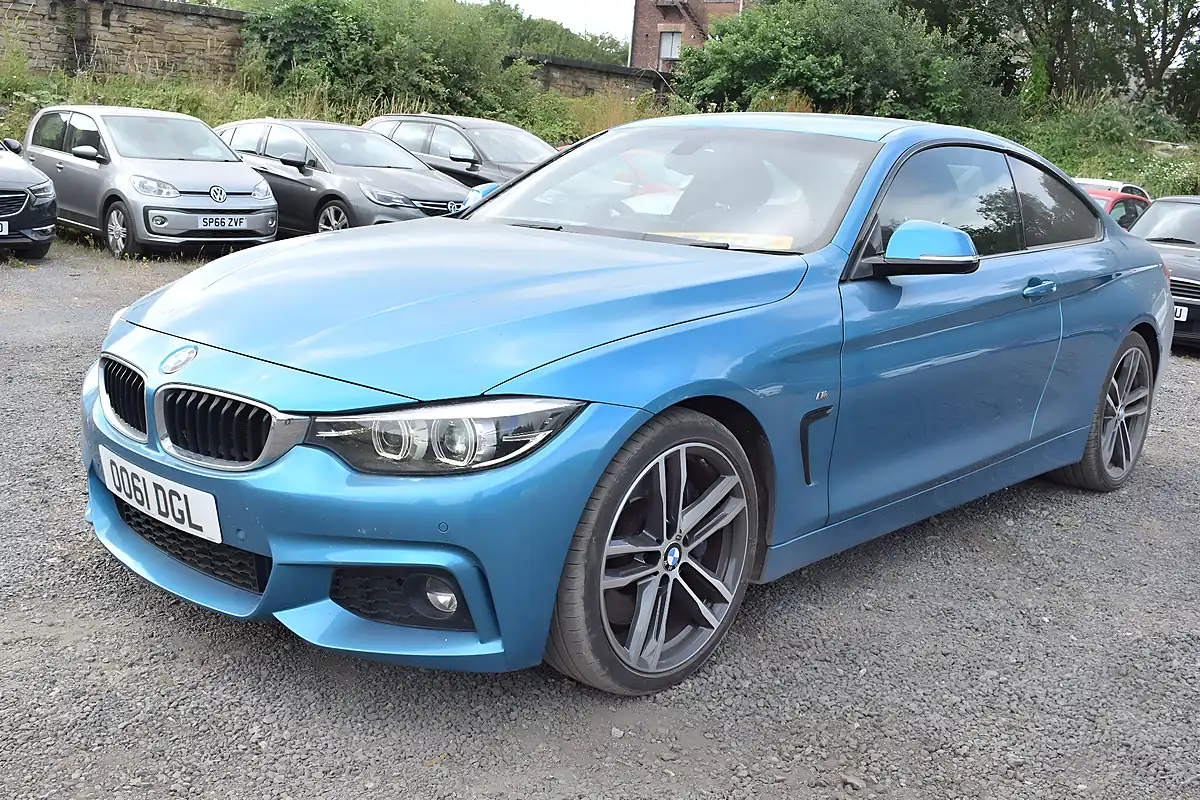 Used 2017 BMW 440i M Sport Blue - Interior and Exterior details 9