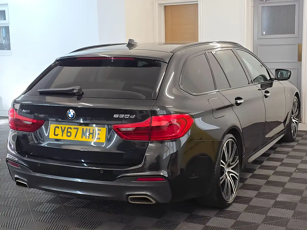 Used 2017 BMW 5 Series M Sport Black - Interior and Exterior details 5