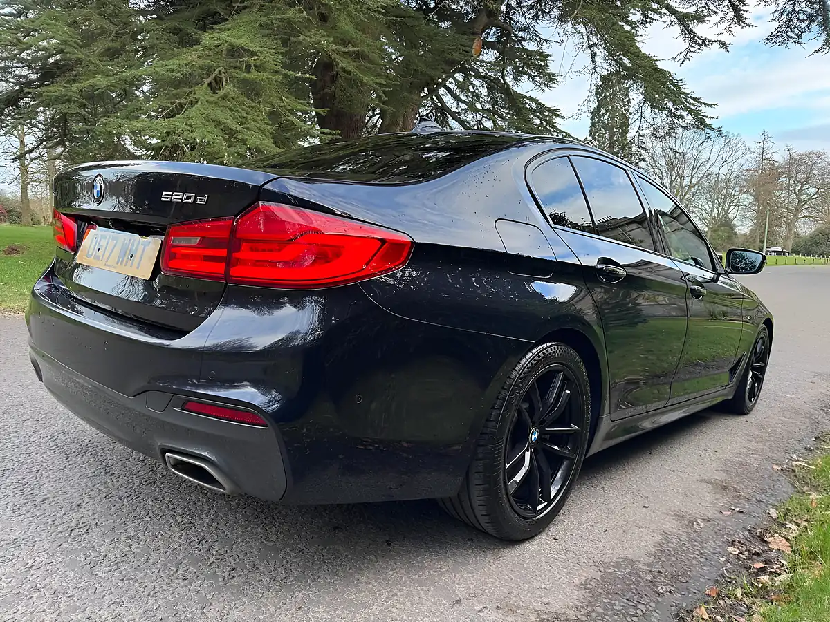 Used 2017 BMW 5 Series M Sport Black - Interior and Exterior details 5