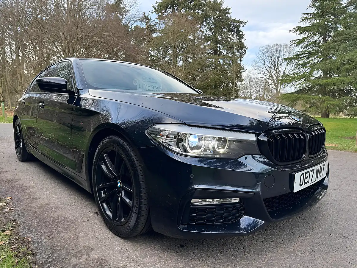 Used 2017 BMW 5 Series M Sport Black - Interior and Exterior details 9