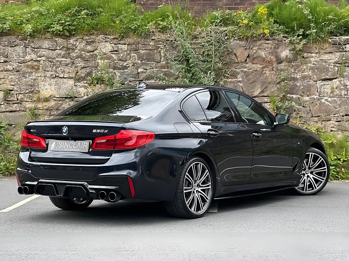 Used 2017 BMW 5 Series M Sport Black - Interior and Exterior details 4
