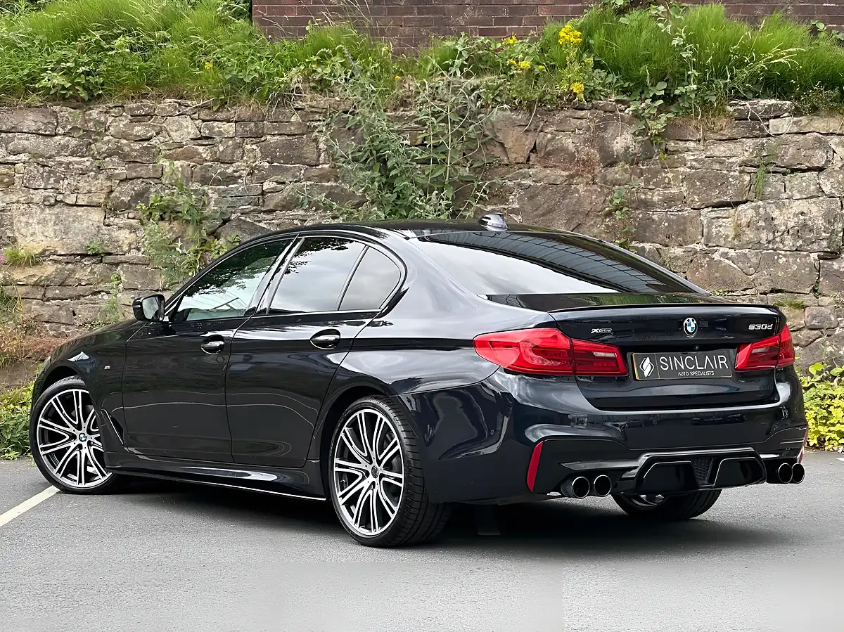 Used 2017 BMW 5 Series M Sport Black - Interior and Exterior details 7