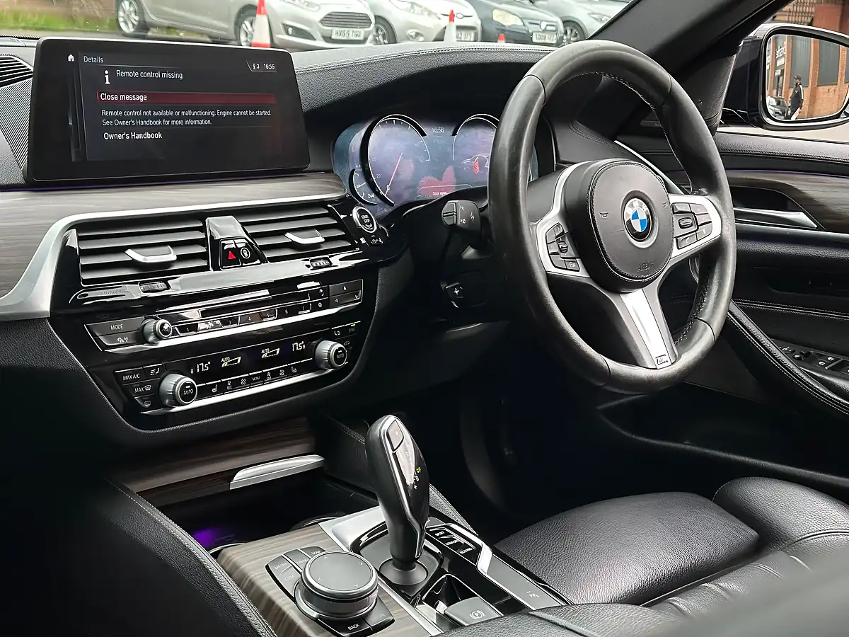 Used 2017 BMW 5 Series M Sport Black - Interior and Exterior details 9