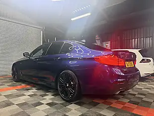 Used 2017 BMW 5 Series M Sport Blue - Interior and Exterior details 13