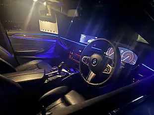 Used 2017 BMW 5 Series M Sport Blue - Interior and Exterior details 15