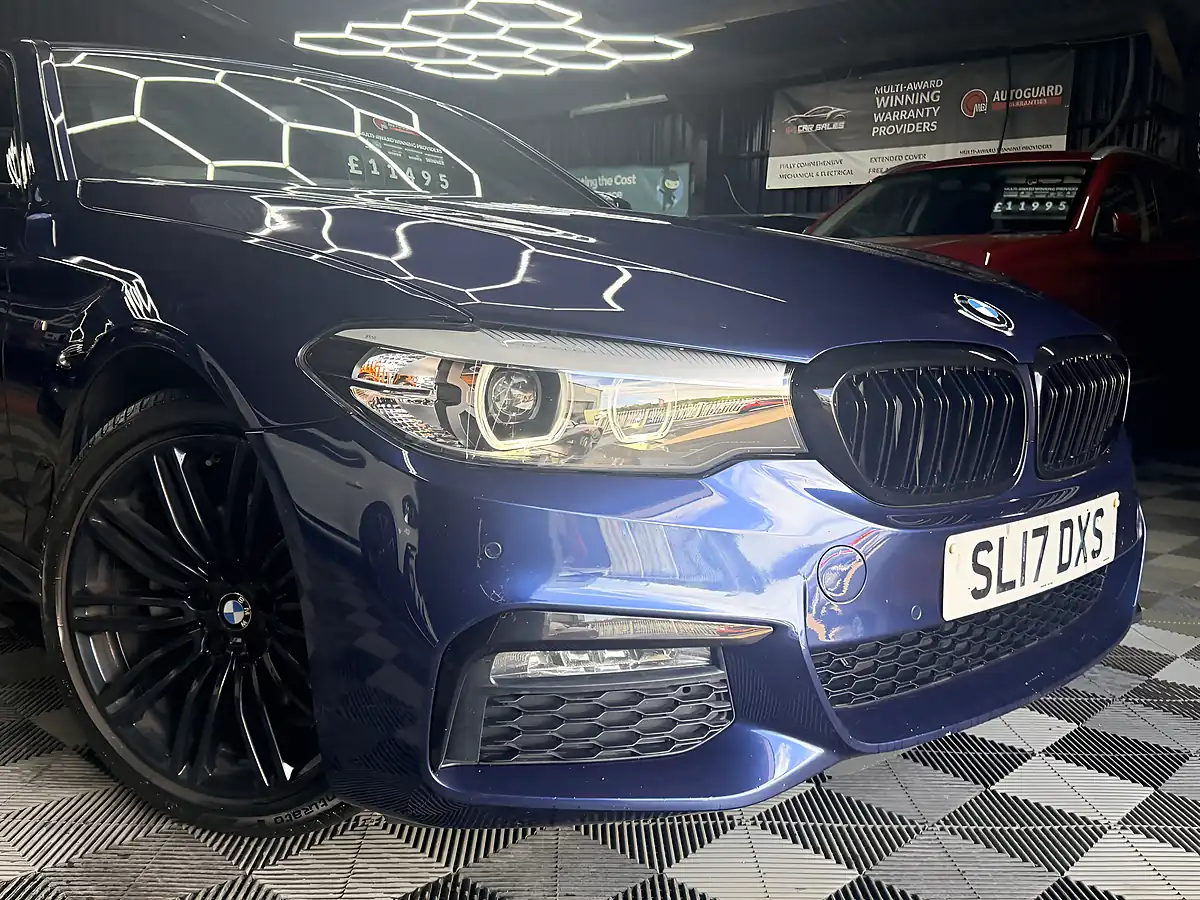 Used 2017 BMW 5 Series M Sport Blue - Interior and Exterior details 2