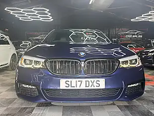 Used 2017 BMW 5 Series M Sport Blue - Interior and Exterior details 3