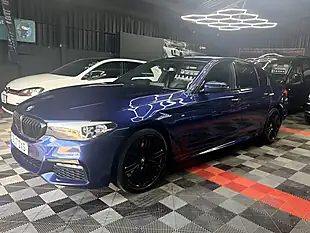 Used 2017 BMW 5 Series M Sport Blue - Interior and Exterior details 6